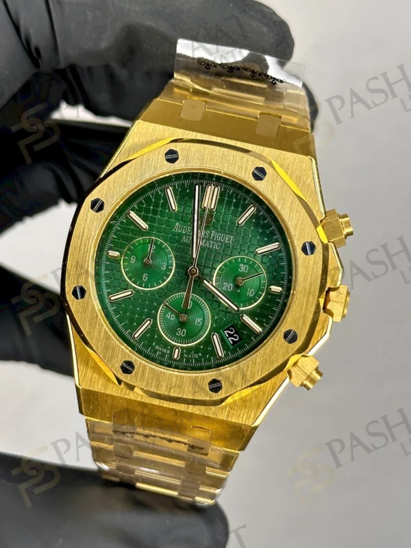 Audemars Piguet Royal Oak Sarı Yeşil Saat
