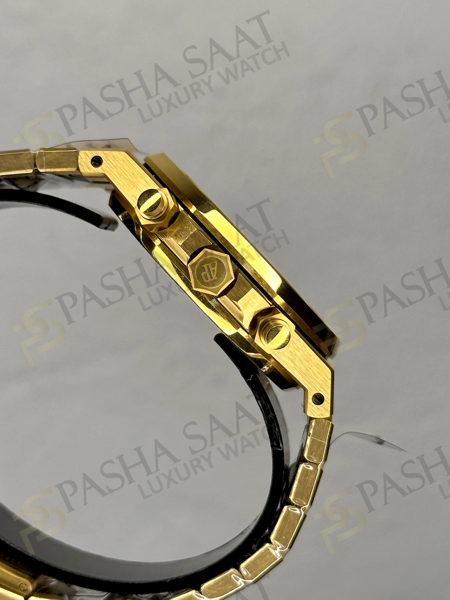 Audemars Piguet Royal Oak Sarı Yeşil Saat Audemars Piguet Royal Oak Sarı Yeşil Saat