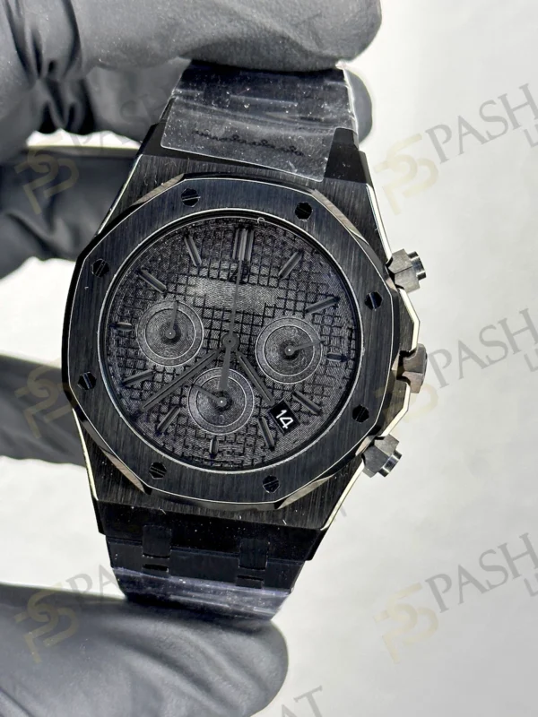 AP Royal Oak Otomatik Siyah Kronograf Saat