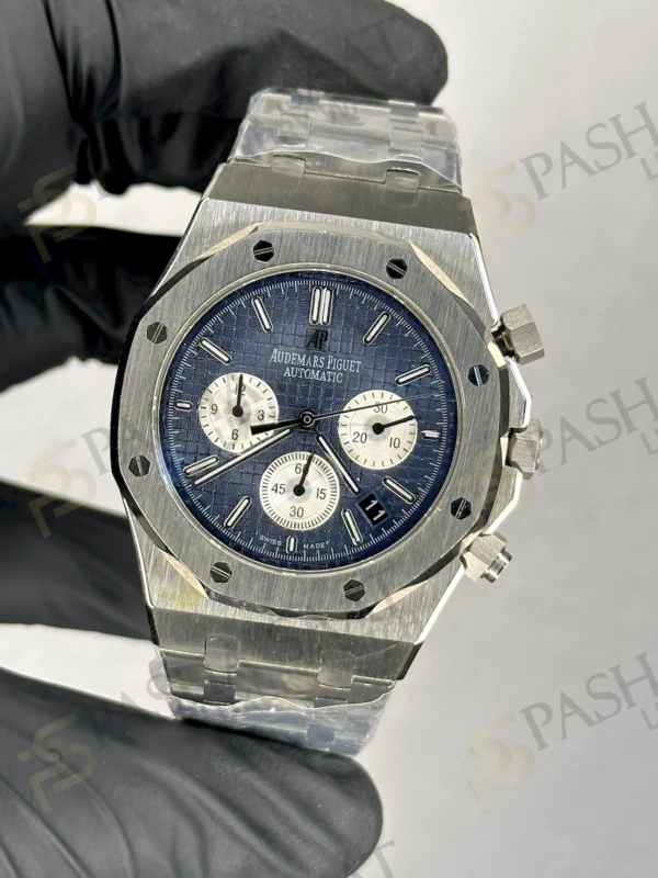 Audemars Piguet Mavi Beyaz Chronograph Royal Oak
