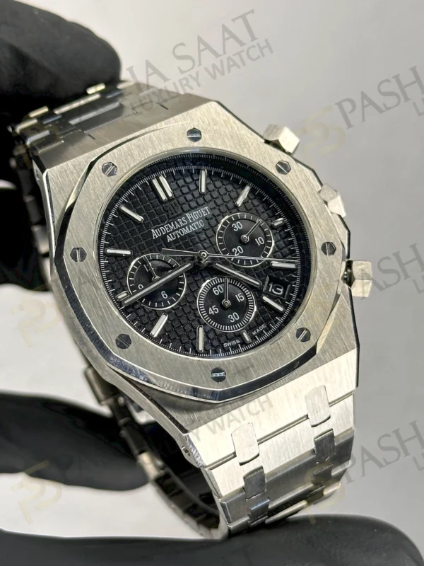Audemars Piguet Siyah Kadran Chrono Replika Saat
