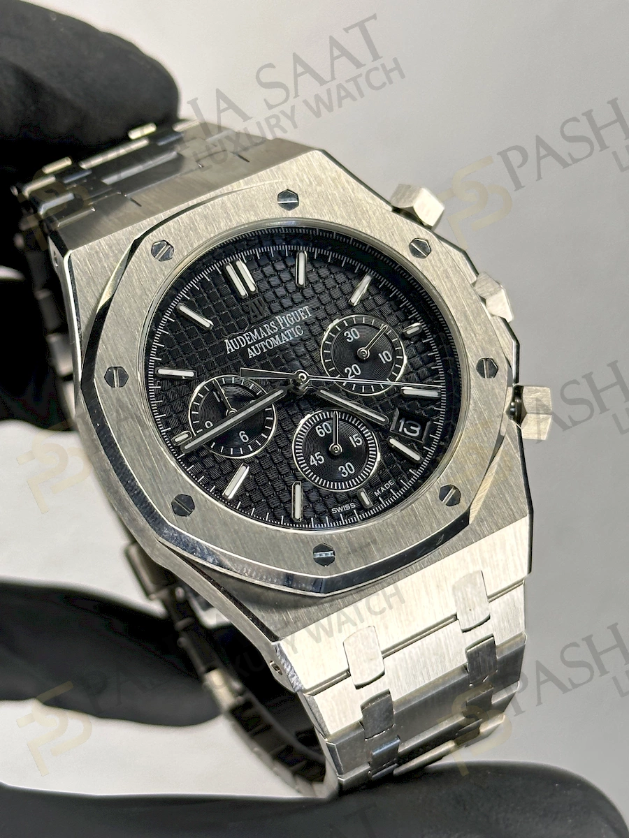 Audemars Piguet Siyah Kadran Chrono Replika Saat Audemars Piguet Siyah Kadran Chrono Replika Saat