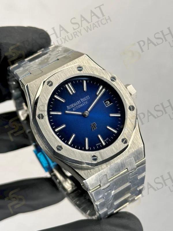 Audemars Piguet Jumbo 39mm Mavi Replika Saat
