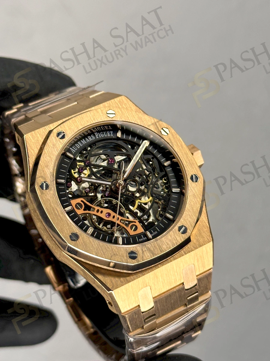 Audemars Piguet Skeleton Royal Oak Rose Gold Audemars Piguet Skeleton Royal Oak Rose Gold