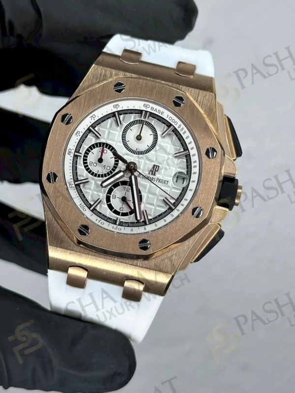 Audemars Piguet Royal Oak Offshore Chrono Beyaz Saat