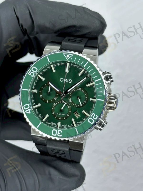 Oris Aquis Yeşil Krono Erkek Replika Saat