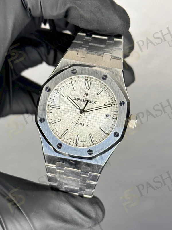 Ap Royal Oak 37 Unisex Saat Beyaz Kadran