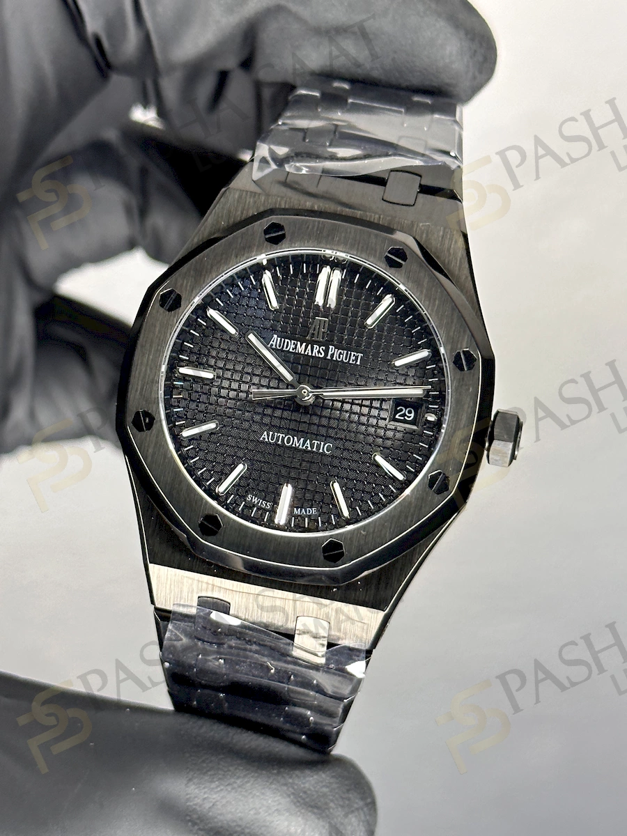 Audemars Piguet PVD Siyah Kadran Replika Saat Audemars Piguet PVD Siyah Kadran Replika Saat