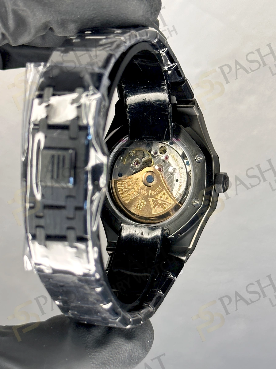 Audemars Piguet PVD Siyah Kadran Replika Saat Audemars Piguet PVD Siyah Kadran Replika Saat