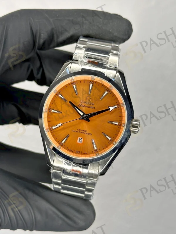 Omega Seamaster Aqua Terra Orange Dial Erkek Saat