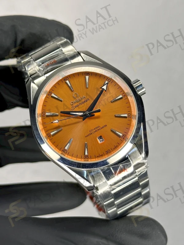 Omega Seamaster Aqua Terra Orange Dial Erkek Saat
