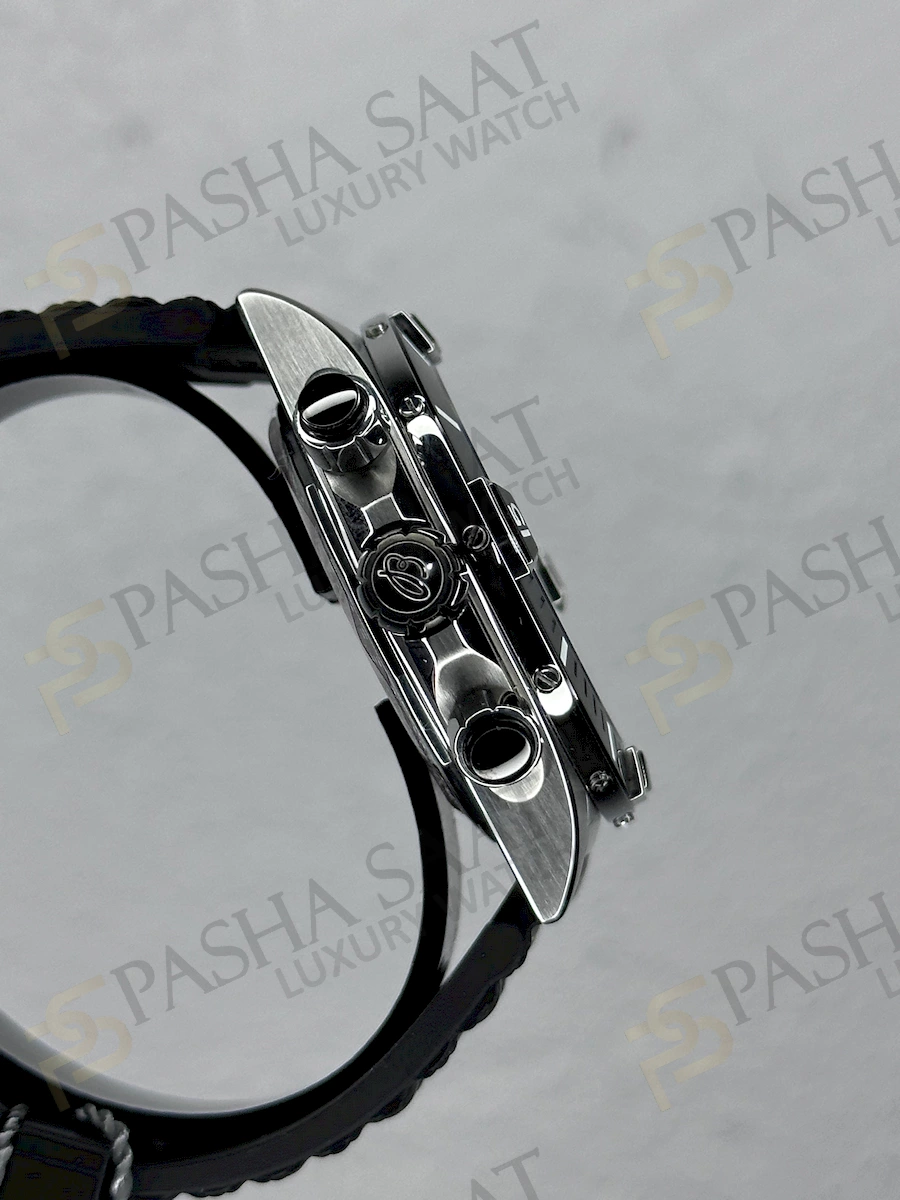 Breitling Chronomat Grey Rubber Strap Breitling Chronomat Grey Rubber Strap