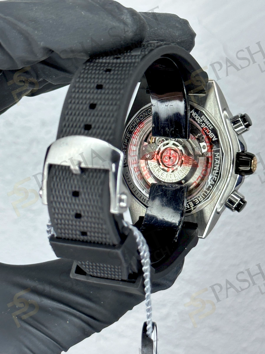 Breitling Chronomat 44 Moonphase Rubber Strap Breitling Chronomat 44 Moonphase Rubber Strap