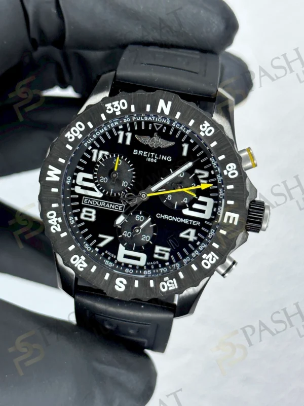 Breitling Endurance Pro Siyah Kordon Siyah Kasa