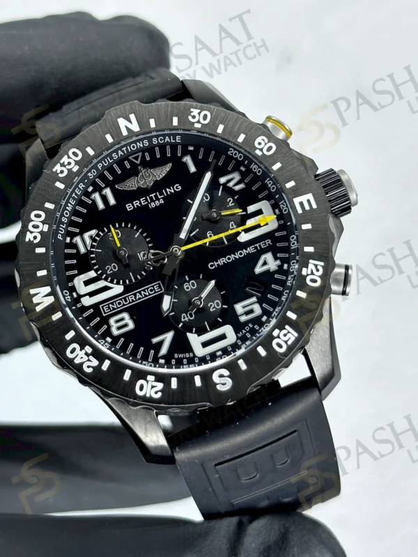 Breitling Endurance Pro Siyah Kordon Siyah Kasa