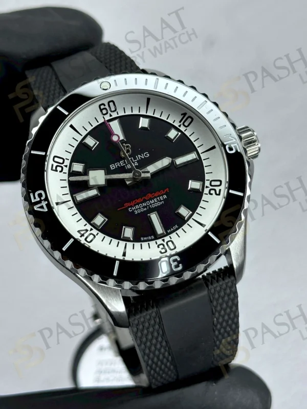 Breitling Superocean Siyah Replika Saat