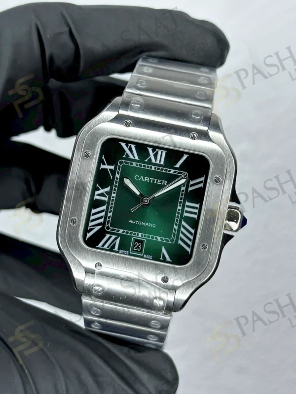 Cartier Santos Yeşil 40mm