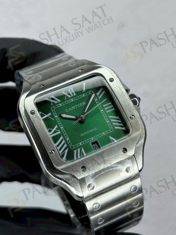Cartier Santos Yeşil 40mm