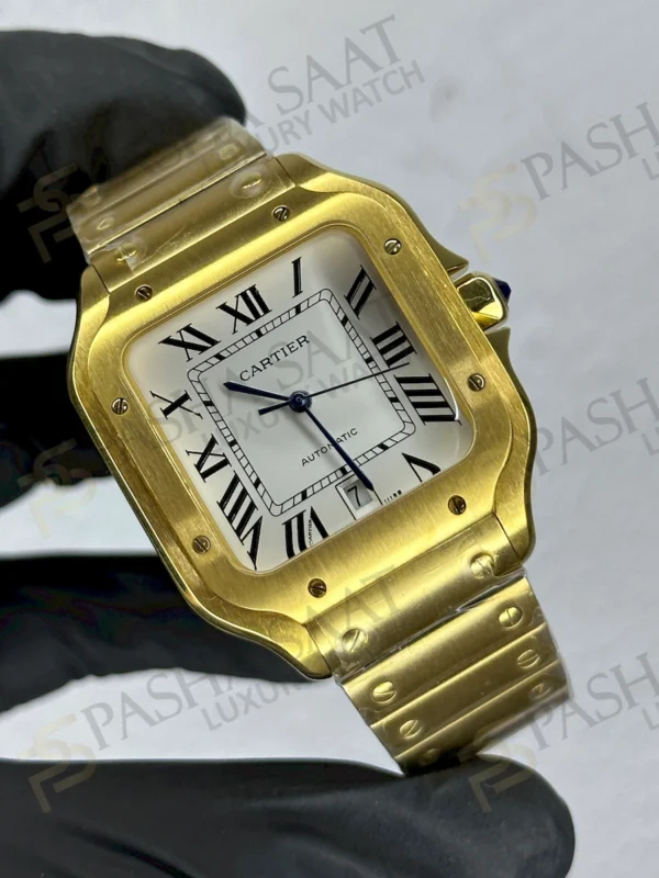 Cartier Santos Gold Erkek Saat