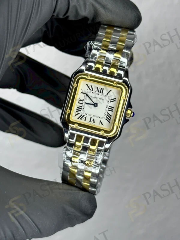 Cartier Panthere Two Tone Gold Kadın Saati