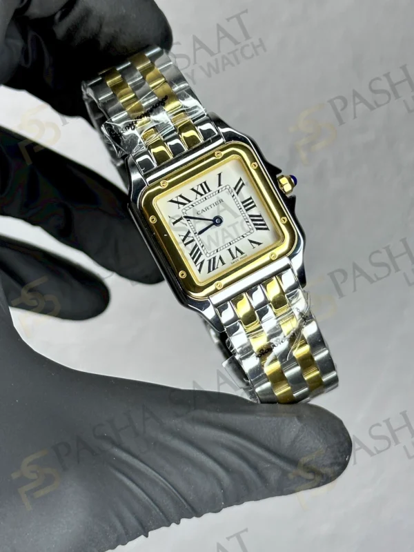 Cartier Panthere Two Tone Gold Kadın Saati