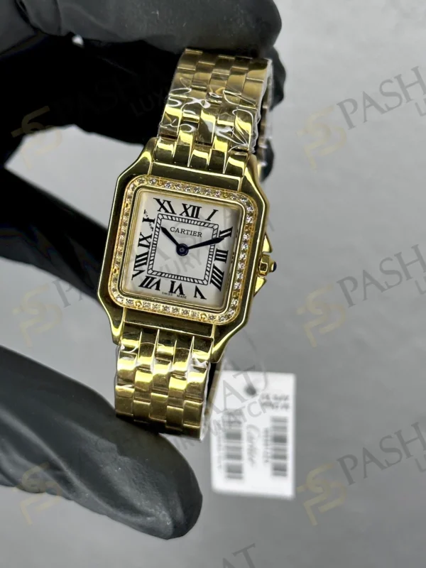 Cartier Panthere Gold Diamonds Kadın Saati