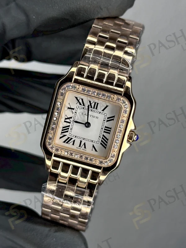 Cartier Panthere Rose Gold Diamonds