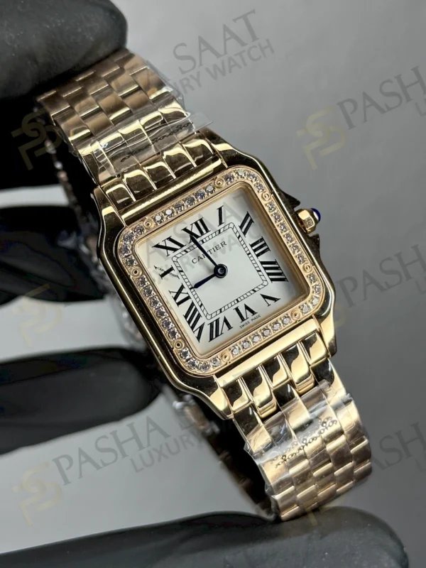 Cartier Panthere Rose Gold Diamonds