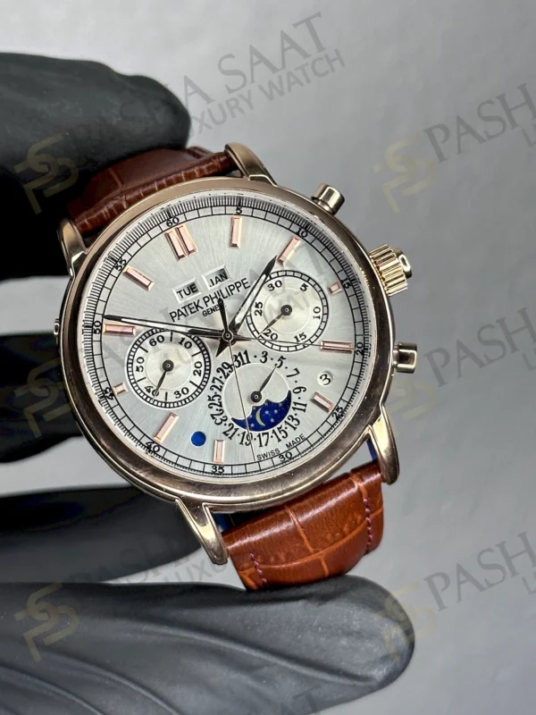 Patek Philippe Kahverengi Kordon Klasik Saat