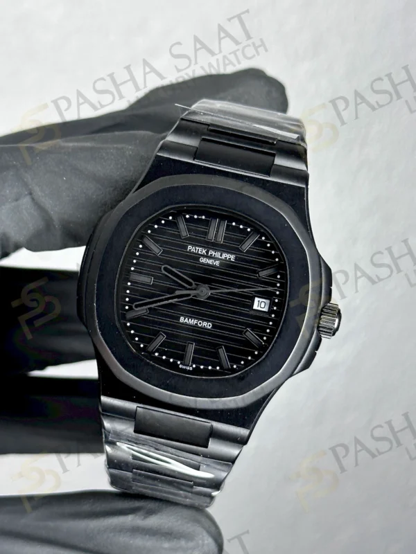 Patek Philippe Nautilus Bamford Siyah PVD