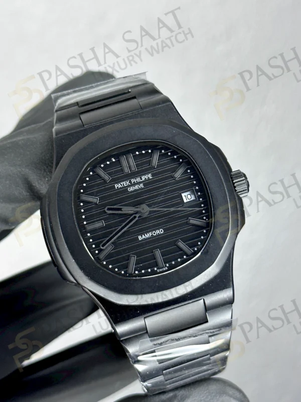 Patek Philippe Nautilus Bamford Siyah PVD