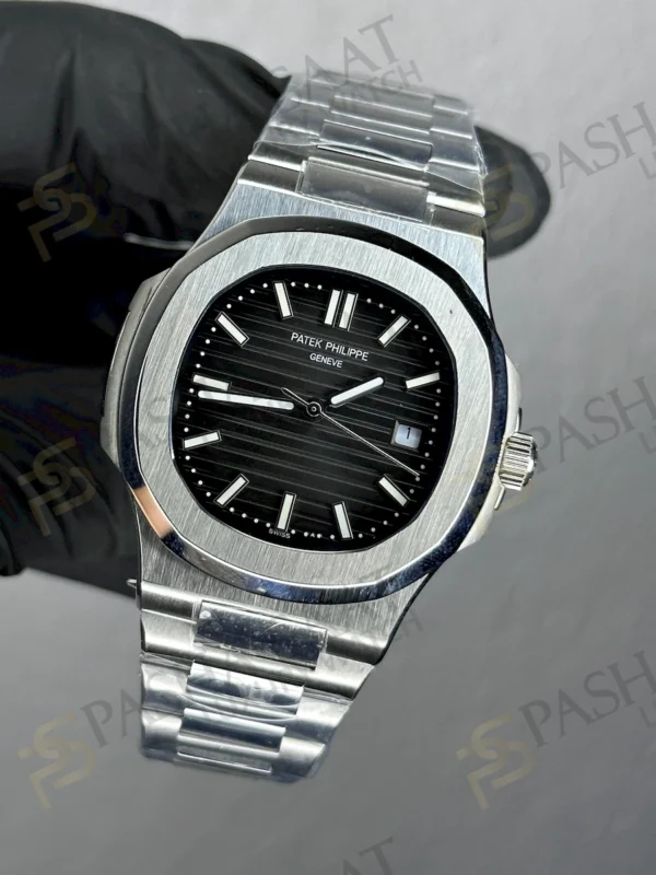 Patek Philippe Nautilus Çelik Gri