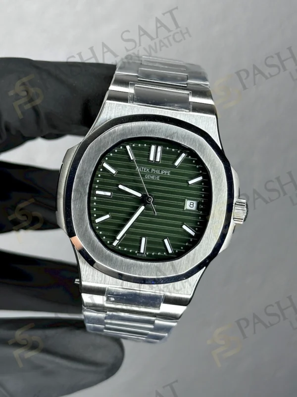 Patek Philippe Nautilus Yeşil Çelik Erkek Kol Saati