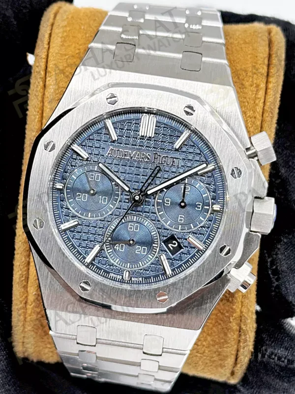 Audemars Piguet Royal Oak 50.Yıl Çelik Mavi Kadran