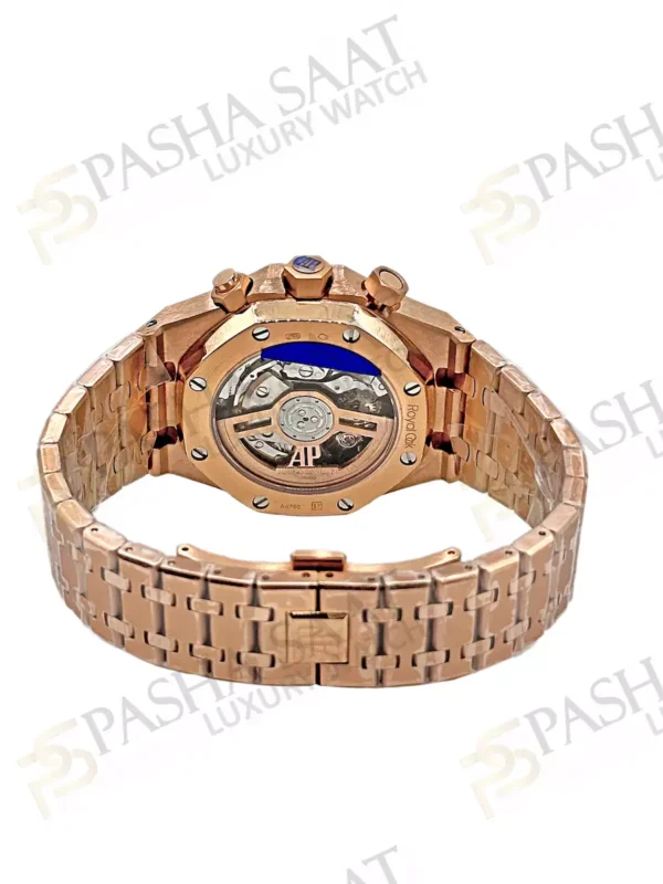 AP Royal Oak Rose Gold Beyaz Kadran 50th Anniversary
