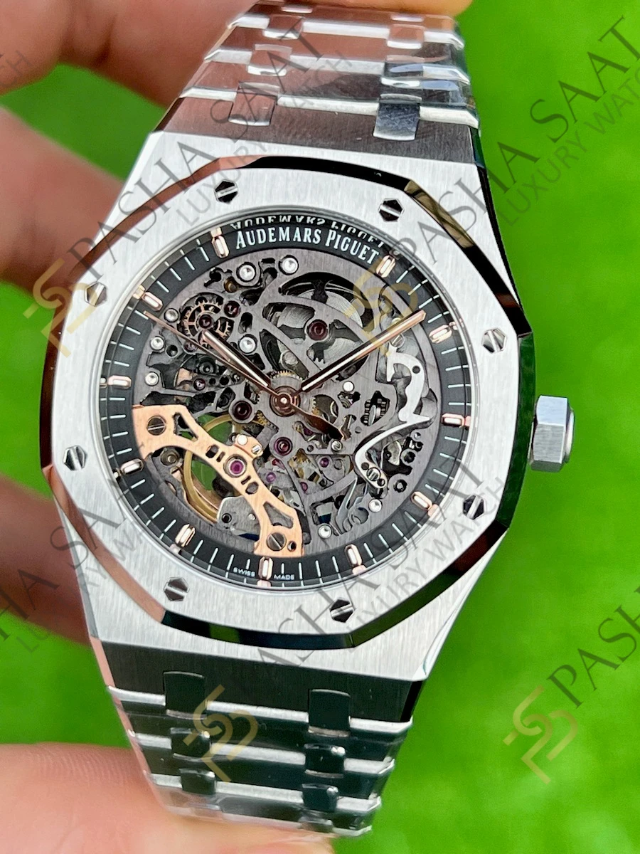 Audemars Piguet Royal Oak 15407 İskelet Kadran Superclone Saat Audemars Piguet Royal Oak 15407 İskelet Kadran Superclone Saat