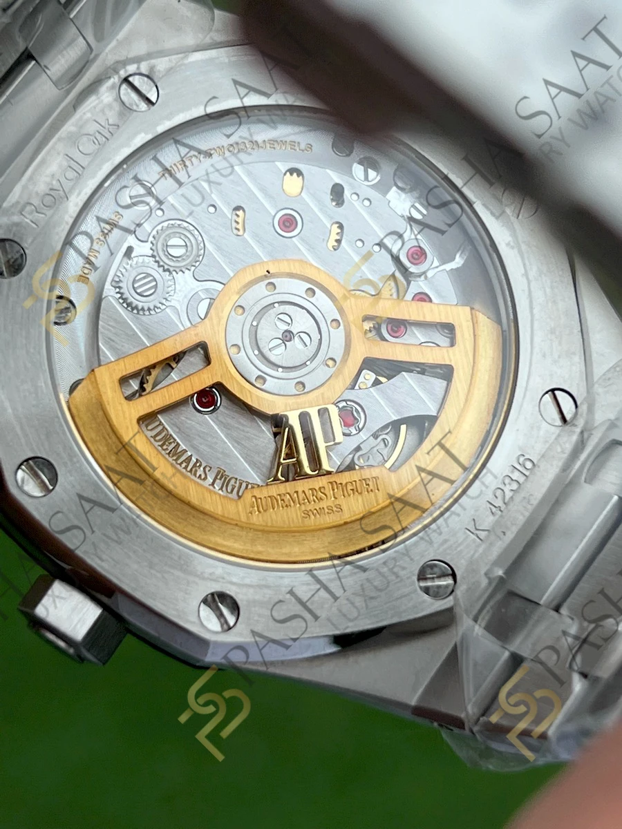 Audemars Piguet Royal Oak 15500ST Beyaz Kadran Superclone Saat Audemars Piguet Royal Oak 15500ST Beyaz Kadran Superclone Saat - Görsel 6