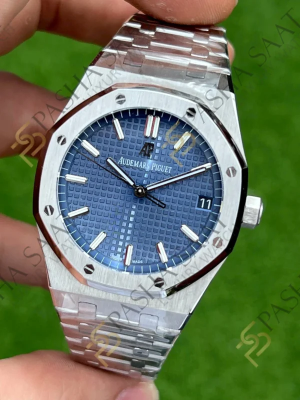 Audemars Piguet Royal Oak 15500ST Mavi 2 Kadran Superclone Saat