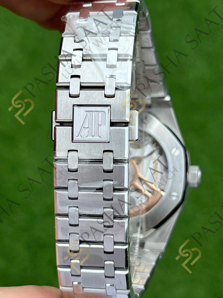 Audemars Piguet Royal Oak 15500ST Mavi 2 Kadran Superclone Saat Audemars Piguet Royal Oak 15500ST Mavi 2 Kadran Superclone Saat - Görsel 3