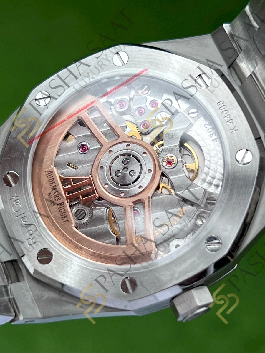 Audemars Piguet Royal Oak 15500ST Mavi 2 Kadran Superclone Saat Audemars Piguet Royal Oak 15500ST Mavi 2 Kadran Superclone Saat - Görsel 6