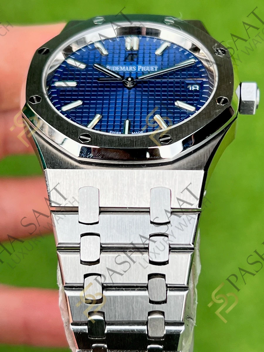Audemars Piguet Royal Oak 15500ST Mavi Kadran Superclone Saat Audemars Piguet Royal Oak 15500ST Mavi Kadran Superclone Saat - Görsel 3