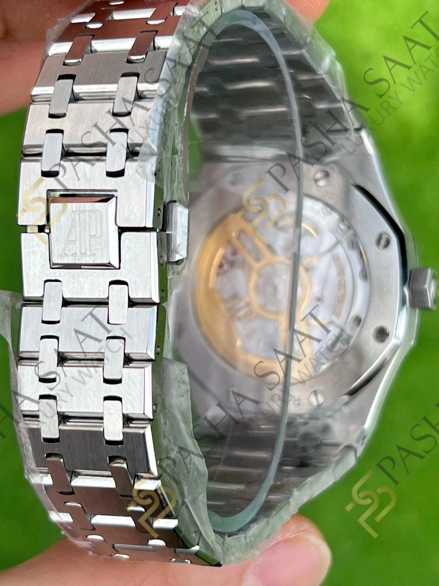 Audemars Piguet Royal Oak 15500ST Mavi Kadran Superclone Saat Audemars Piguet Royal Oak 15500ST Mavi Kadran Superclone Saat - Görsel 5