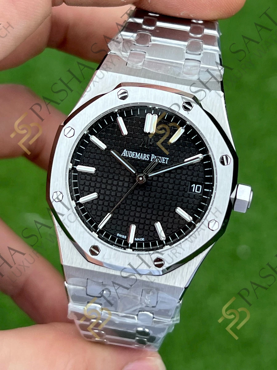 Audemars Piguet Royal Oak 15500ST Siyah Kadran Superclone Saat Audemars Piguet Royal Oak 15500ST Siyah Kadran Superclone Saat