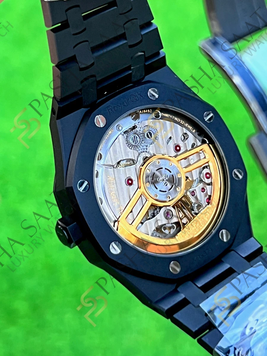 Audemars Piguet Royal Oak 15500 DLC Beyaz Kadran Superclone Saat Audemars Piguet Royal Oak 15500 DLC Beyaz Kadran Superclone Saat - Görsel 6