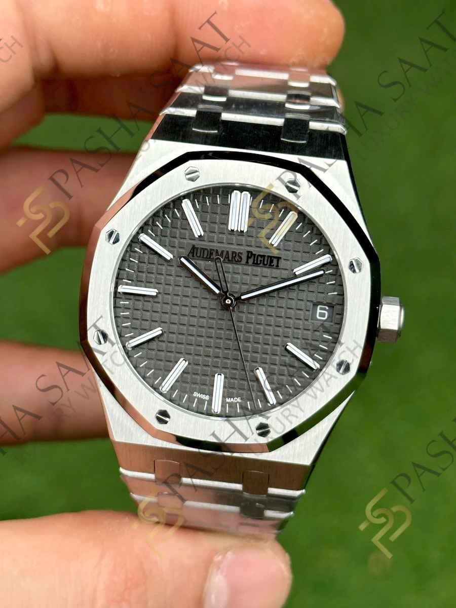 Audemars Piguet Royal Oak 15510ST Gri Kadran Superclone Saat Audemars Piguet Royal Oak 15510ST Gri Kadran Superclone Saat