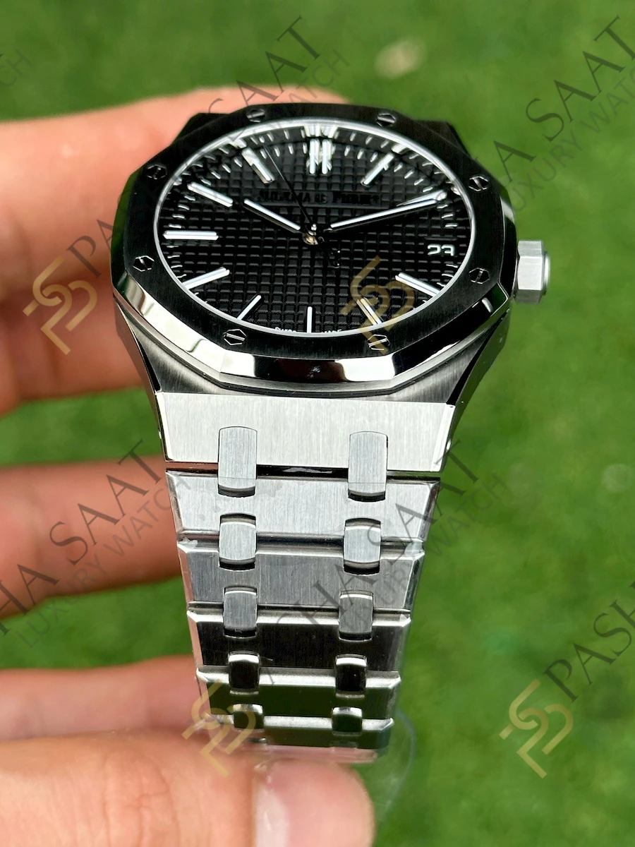 Audemars Piguet Royal Oak 15510ST Siyah Kadran Superclone Saat Audemars Piguet Royal Oak 15510ST Siyah Kadran Superclone Saat - Görsel 5
