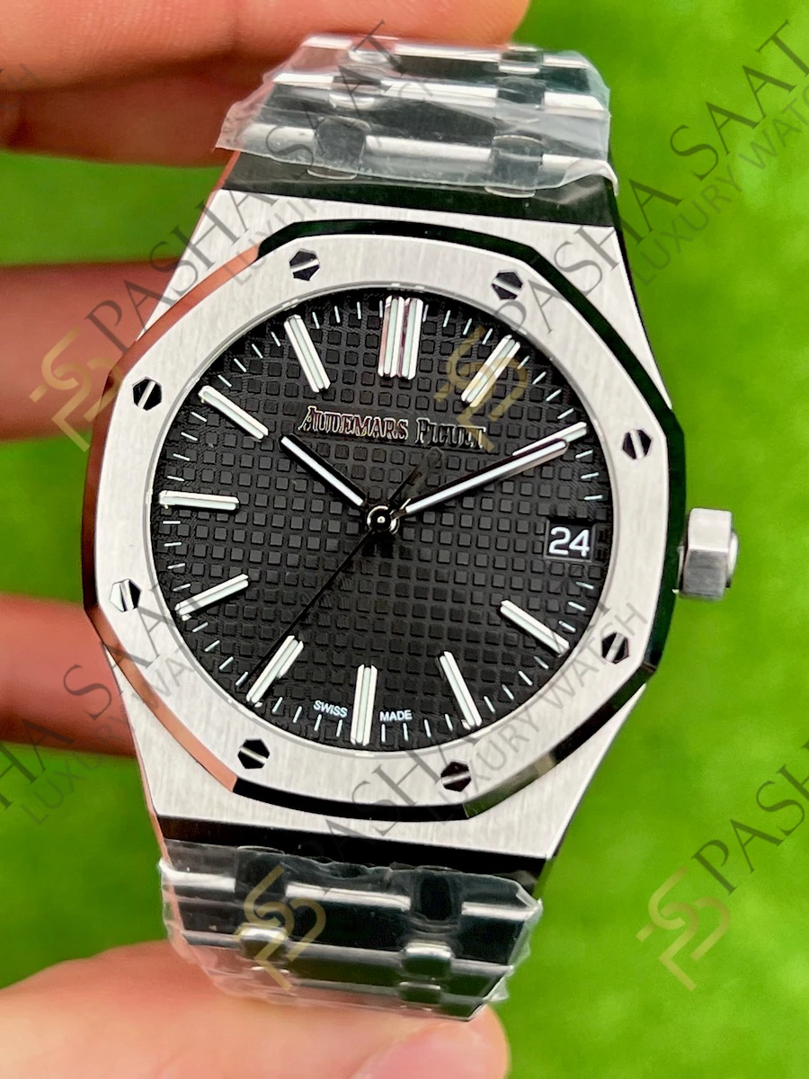 Audemars Piguet Royal Oak 15510ST Siyah Kadran Superclone Saat Audemars Piguet Royal Oak 15510ST Siyah Kadran Superclone Saat - Görsel 9