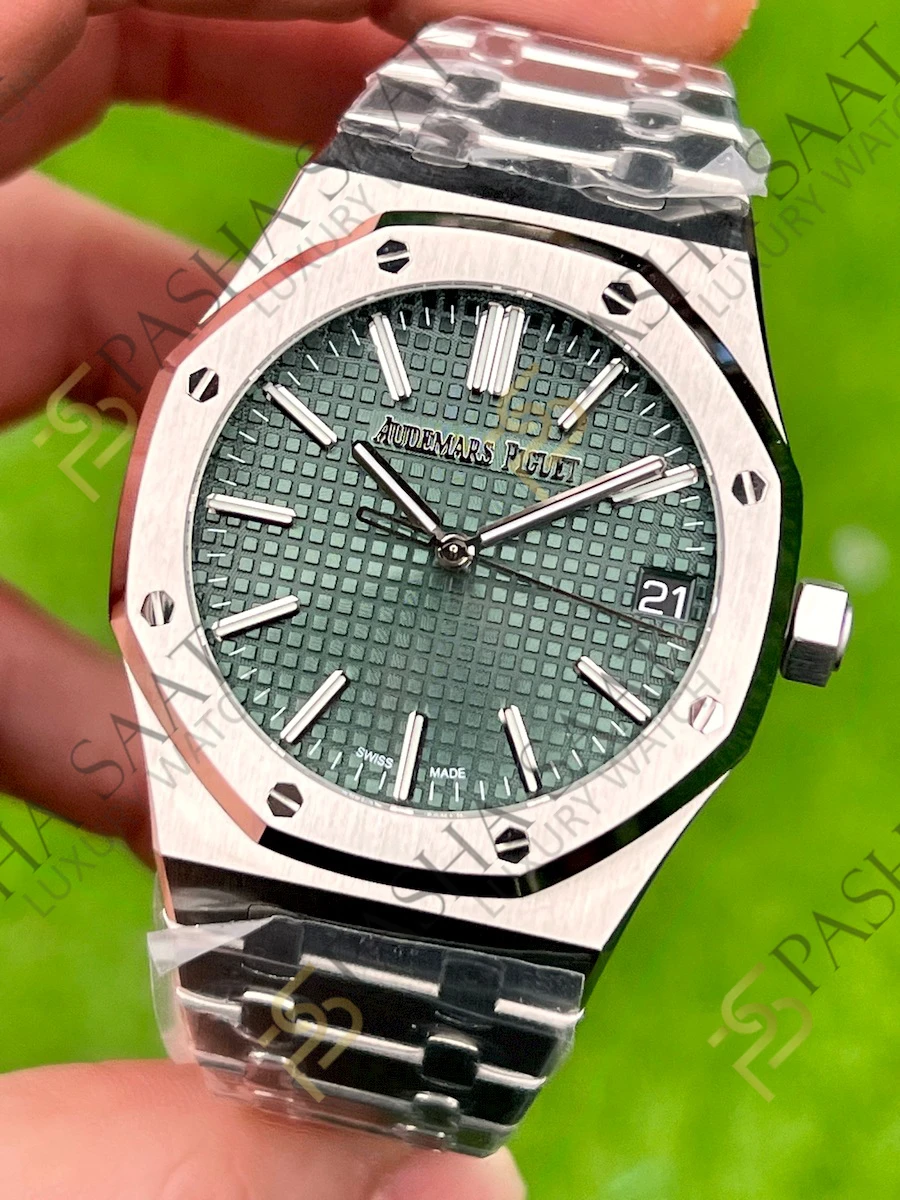 Audemars Piguet Royal Oak 15510ST Yeşil Kadran Superclone Saat Audemars Piguet Royal Oak 15510ST Yeşil Kadran Superclone Saat