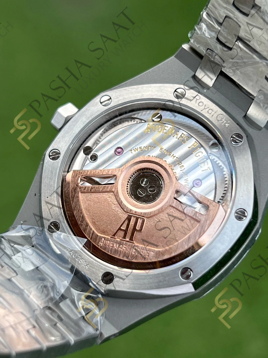 Audemars Piguet Royal Oak 34 mm Beyaz Kadran Kadın Eta Saat Audemars Piguet Royal Oak 34 mm Beyaz Kadran Kadın Eta Saat - Görsel 5