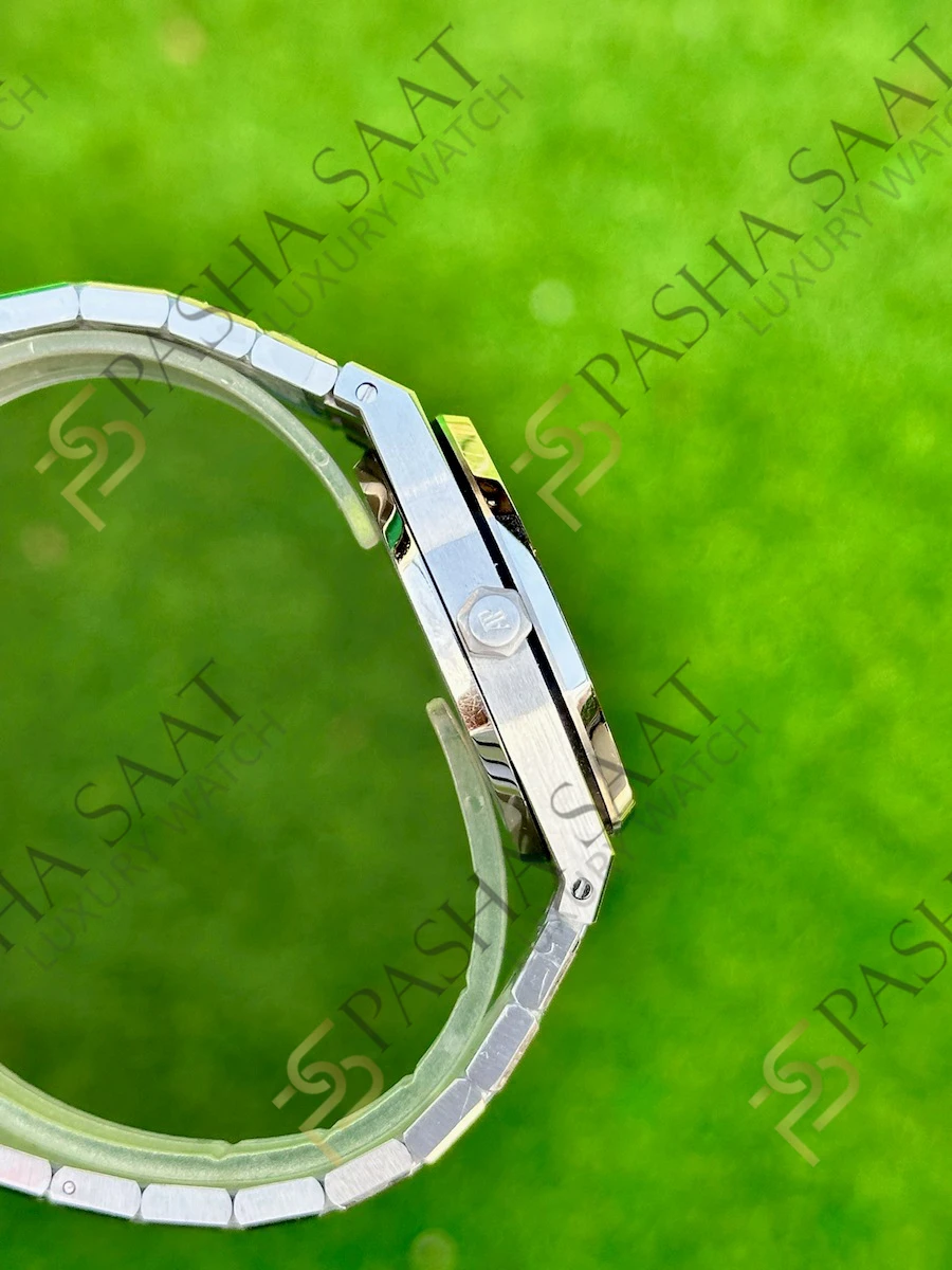 Audemars Piguet Royal Oak 34mm Buz Mavi Kadran Superclone Saat Audemars Piguet Royal Oak 34mm Buz Mavi Kadran Superclone Saat - Görsel 4